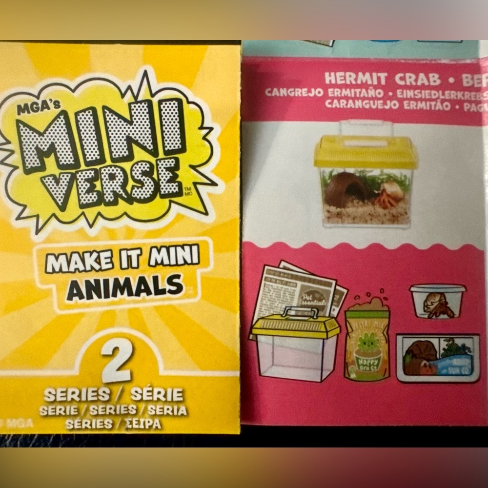 Hermit crab tank Miniverse make it mini animals series 2